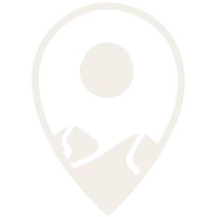 Logo de Petit Détour, en couleur blanche