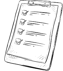 Pictogramme d'une checklist